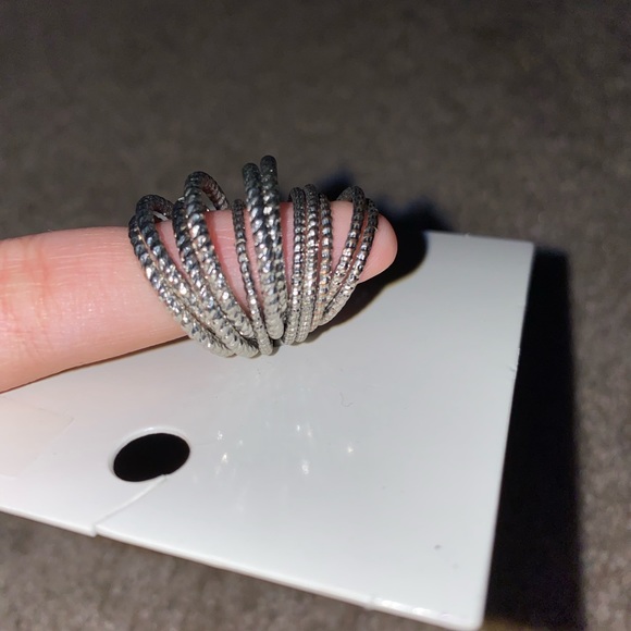 ɴᴡᴛ H&M Set of 12 Silver Rings💍 - Picture 3 of 4